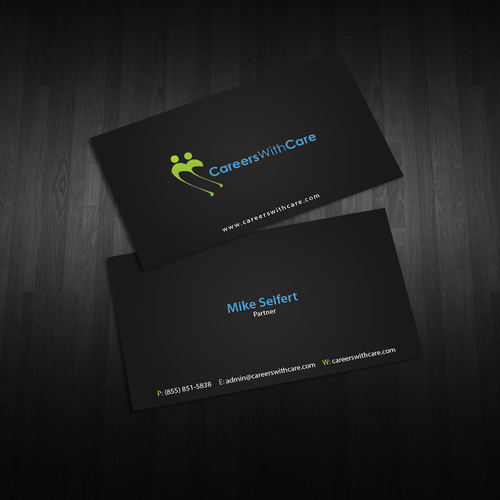 Design Hire Me business cards por An'