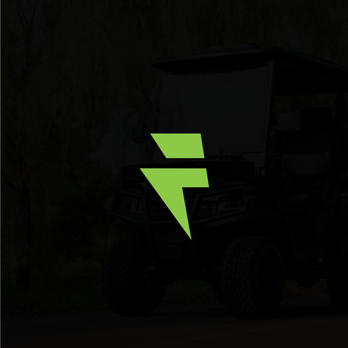 Powersports logo for Electric Golf Cart Manufacture Design by Gorilla Art ™