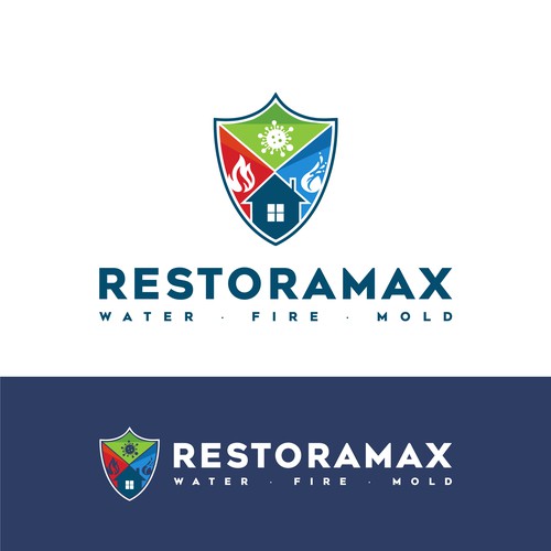 Restoration Company Branding. Design by designerhabib04