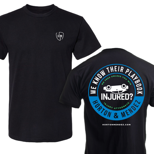 Personal Injury Lawyer T-Shirts Design by iamyuan