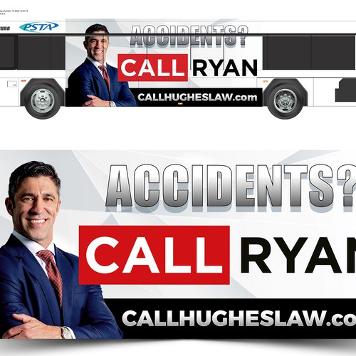 Bus Ad for Lawyer - Need diff styles Design réalisé par DezinDragonz