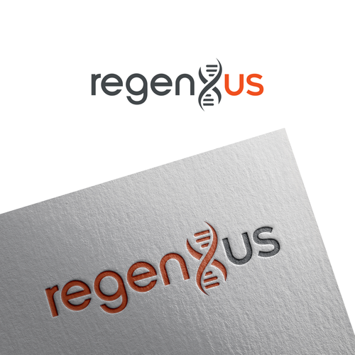 regenx.us  [high quality logo for a stem cell clinic] Design by irsART NZM