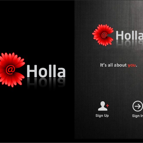 Design Create the next logo for Holl@ por artu