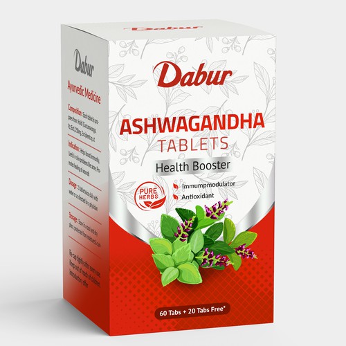 Premiumising Dabur's Pure Herbs range Design by Creative Selection