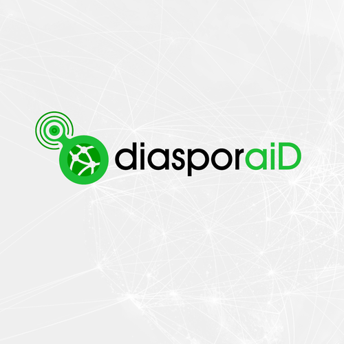 Design a powerful logo for diasporaid, an impact-oriented network/platform for expats Design by Nandox82
