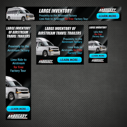 Arbogast Airstream needs a new banner ad Design by pingvin