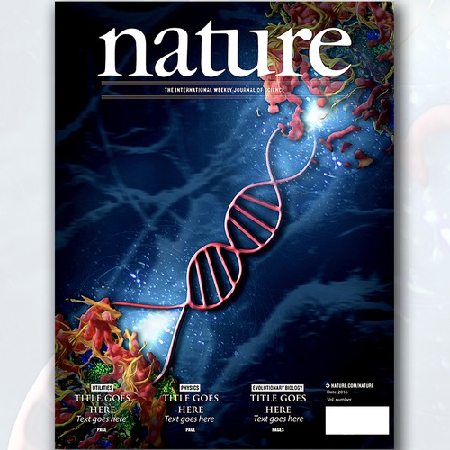 Design A Cover For The Scientific Journal Nature Magazine Cover Contest   Attachment 66084212