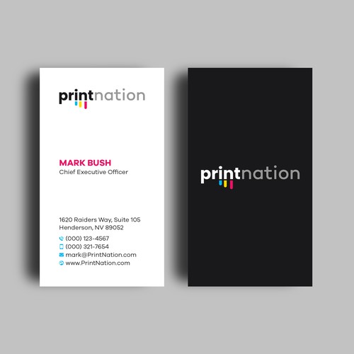 Print Shop Business card template needed Design by Shila Rani Das