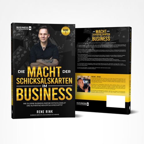 Mystisches Business trifft Design: Das Cover für ‚Die Macht der Schicksalskarten‘