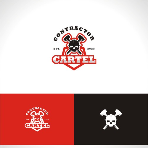 Manly LOGO for the Contractor Cartel Design réalisé par MAhi2014