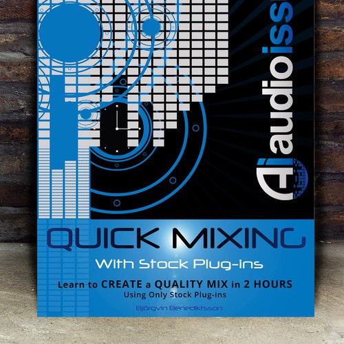 Create a Music Mixing Poster for an Audio Tutorial Series Design por MariposaM&D