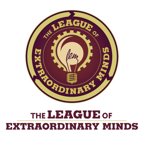 League Of Extraordinary Minds Logo Réalisé par Milliterate