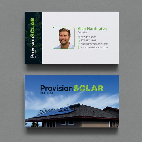 Solar Business Cards Design by Shila Rani Das