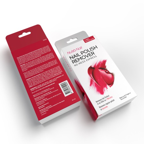 Nutra Nail Gel Remover Design by sougatacreative