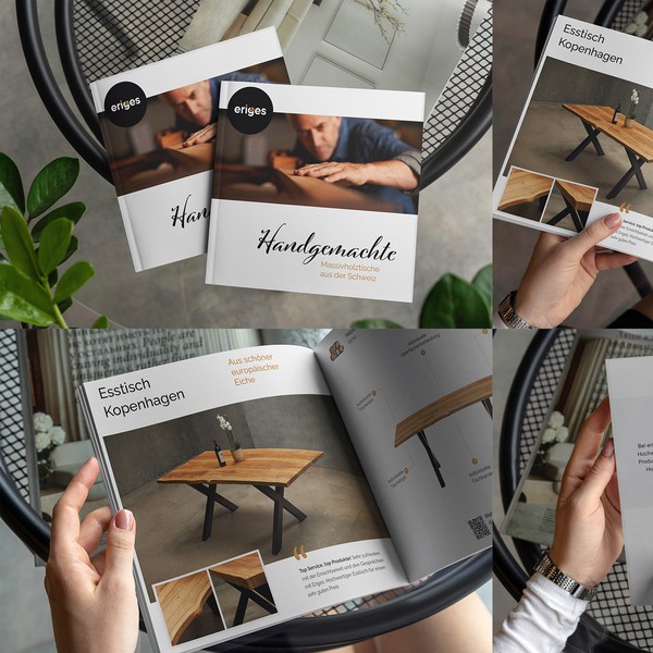 Brochure concept for eriges