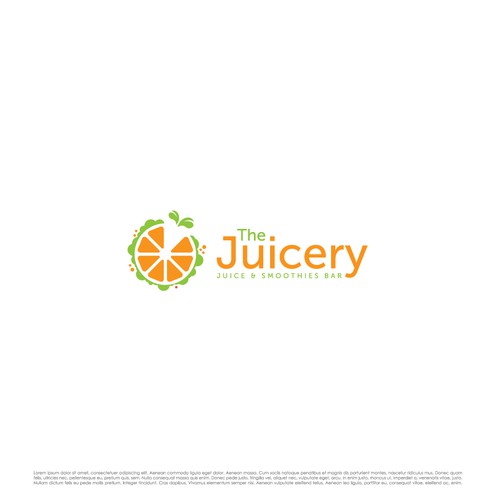 The Juicery, healthy juice bar need creative fresh logo デザイン by gaendaya