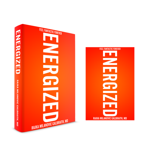 Design a New York Times Bestseller E-book and book cover for my book: Energized デザイン by Zeljka Kojic