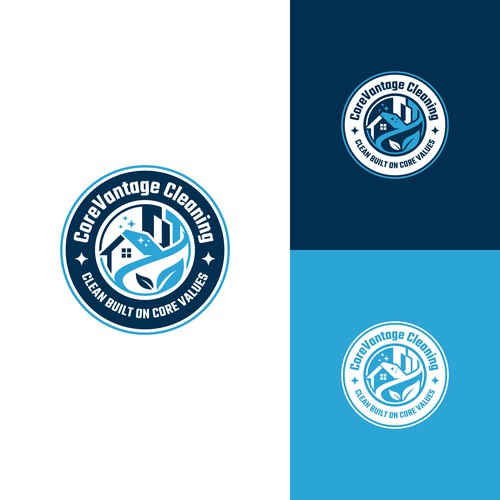 Take me from Zero to Hero! Design my cleaning business logo! Design by AjiCahyaF