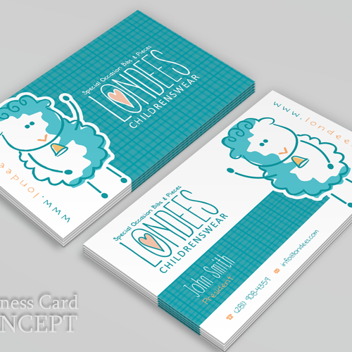Create business card for luxury online baby boutique Diseño de FishingArtz