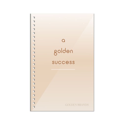 Inspirational Notebook Design for Networking Events for Business Owners Diseño de jkookie