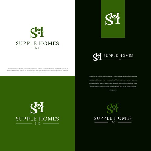 Revamp and refresh a custom home builder's current logo Design by GranzCreative