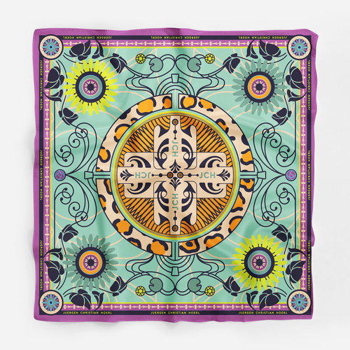 Design Pattern for silk scarf por San Ois