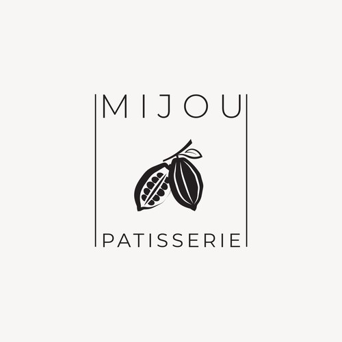 Logo for the modern and creative Patisserie Mijou Design by harivas
