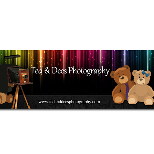 banner ad for Ted & Dees Photography Design por Adr!an..