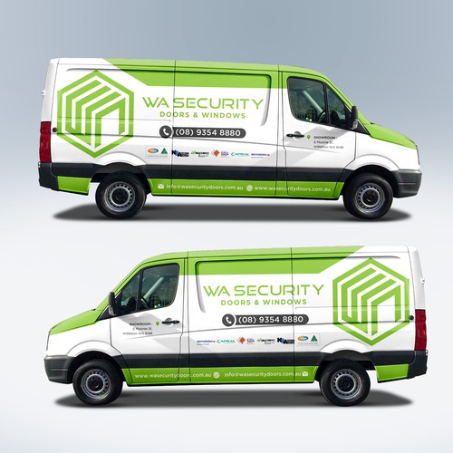 Design using our logo on vehicles to stand out to the public Design by DuhaCreative