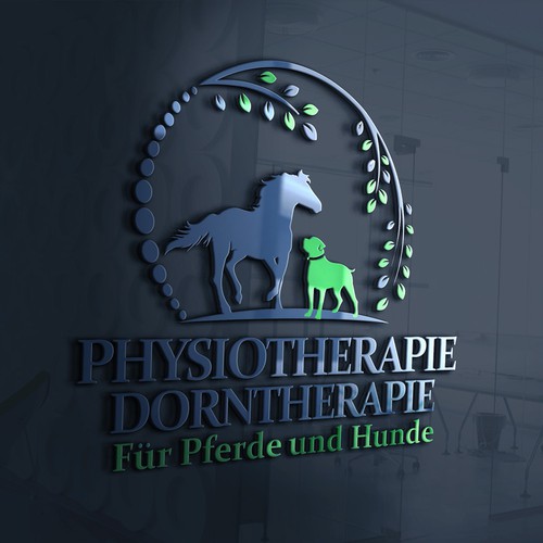 Erstellt Eine Auffalliges Logo Mit Pferd Hund Und Wirbelsaule Im Logo Creates An Eye Catching Logo With Horse Dog And Sp Logo Design Contest 99designs