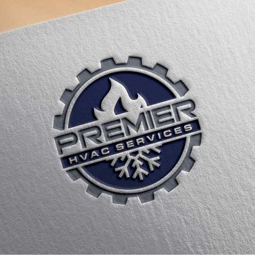 LOGO for HVAC Company (Air-conditioning, cooling and heating) Design by 7statis