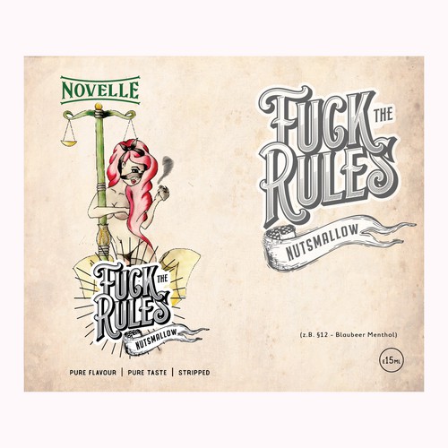 Product label contest entry by Fahrudin94