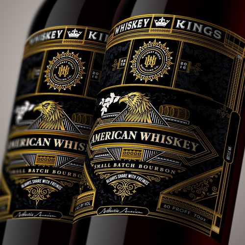 Diseño de New Whiskey Distillery label design de ArticDesign™