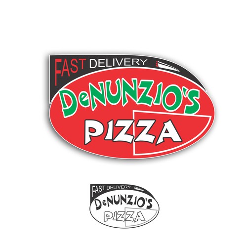 Help DeNUNZIO'S Pizza with a new logo Ontwerp door Divimatey