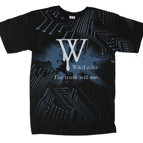 New t-shirt design(s) wanted for WikiLeaks Ontwerp door lizrex