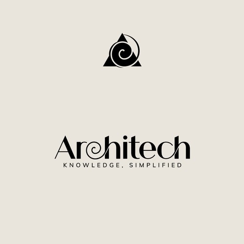 Brilliant logo required for knowledge oasis in an age of cognitive overload! Design by Giunise