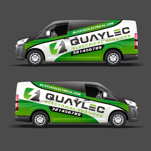 NEW Vehicle art work design Electrical Contractor Design by Tanny Dew ❤︎