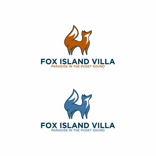 Design a Vacation Home Logo that Depicts Paradise on Fox Island Design by SWARN " O