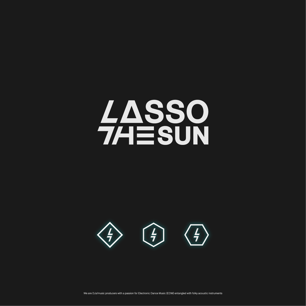 Logo Concept for DJ/Music producer "Lasso the Sun"