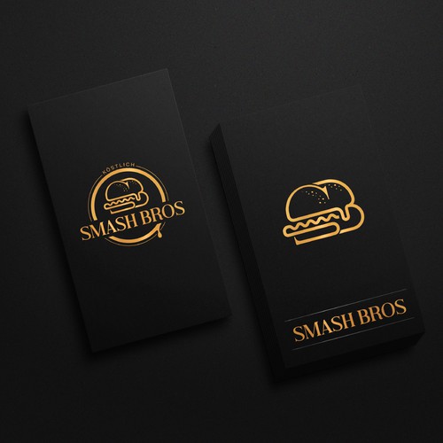 Wir möchten ein Logo mit Wiedererkennungswert für unser Burgerrestaurant Smash Bros Design by Artdityax