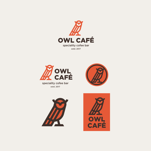 a new coffee shop logo design "owl cafe" Diseño de trinitiff