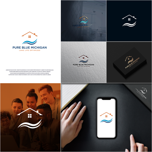 Pure Blue Michigan Design by NEON ™