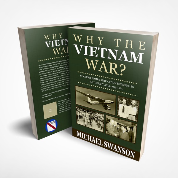 Paperback and ebook covers for Vietnam War history book