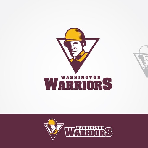 Community Contest: Rebrand the Washington Redskins  Design by nekomata