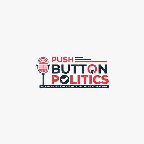 Push Button Politics Logo Design Design by Uk ART