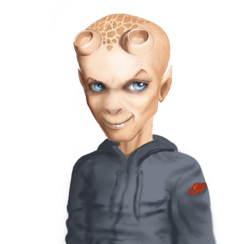 Alien main character design for a movie Design by RAHLISTIC