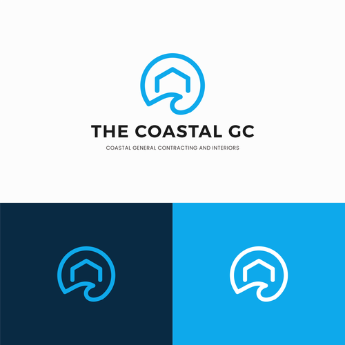 A woman owned Coastal GC company needs a striking logo Design by Algozia