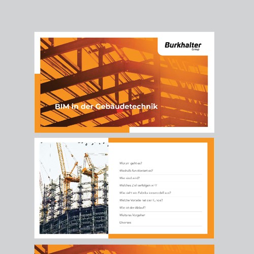 PowerPoint template contest entry by felnord