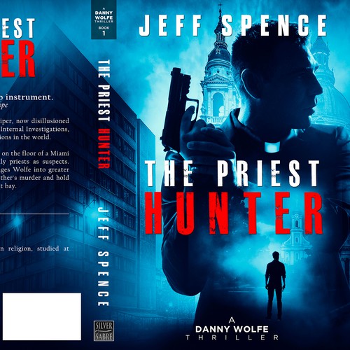 Mystery-thriller book cover (first in a series) Design by didiwahyudi.trend