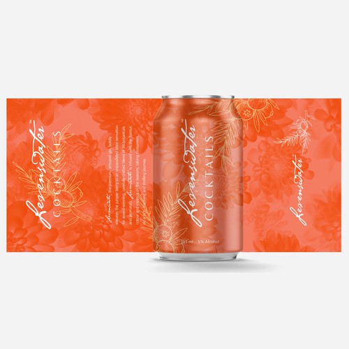 Fresh new brand design needed for RTD canned cocktail Design by helios [AdiBaskhara]
